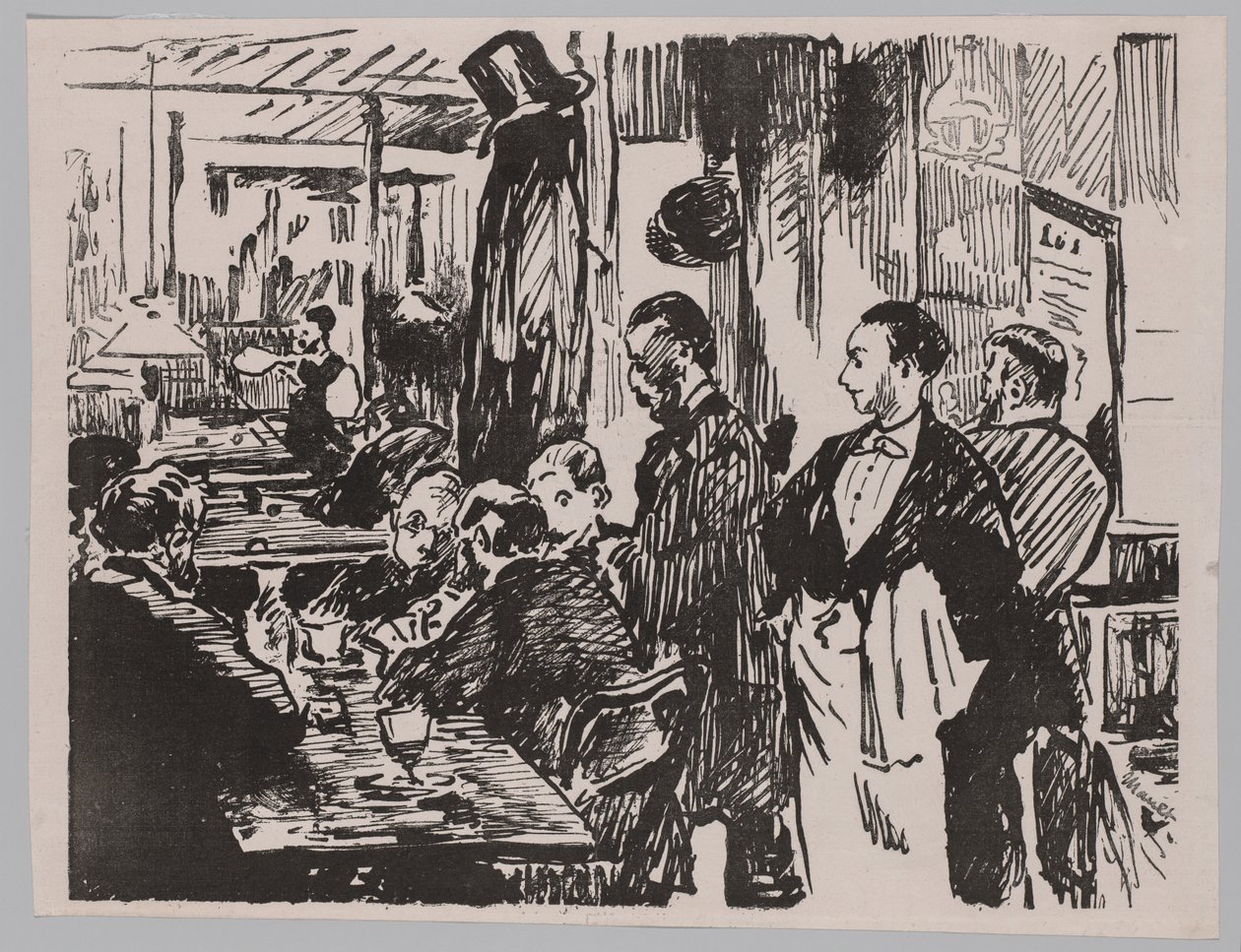 Au café - Édouard Manet