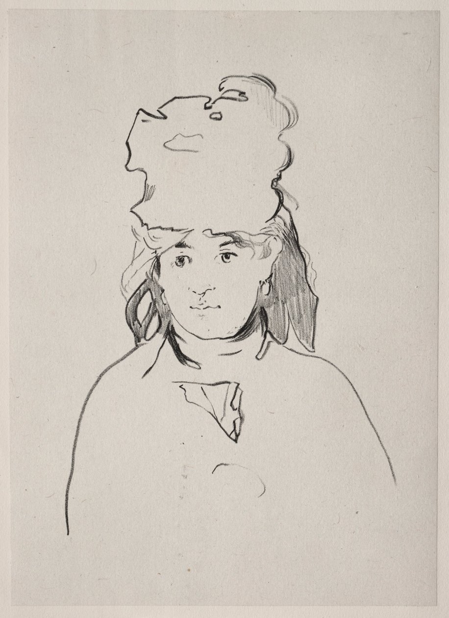 Berthe Morisot, 1872 - Édouard Manet