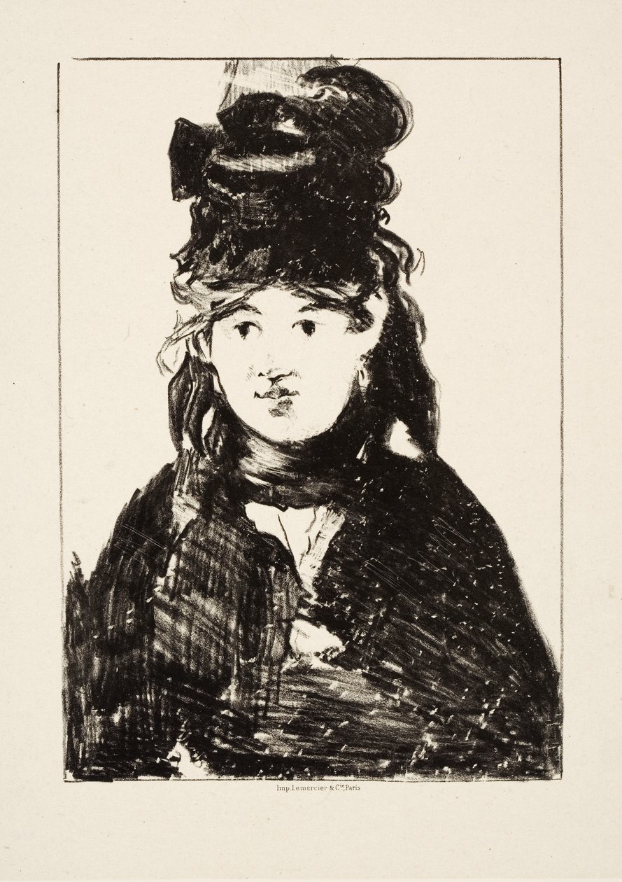 Berthe Morisot, vers 1872 - Édouard Manet