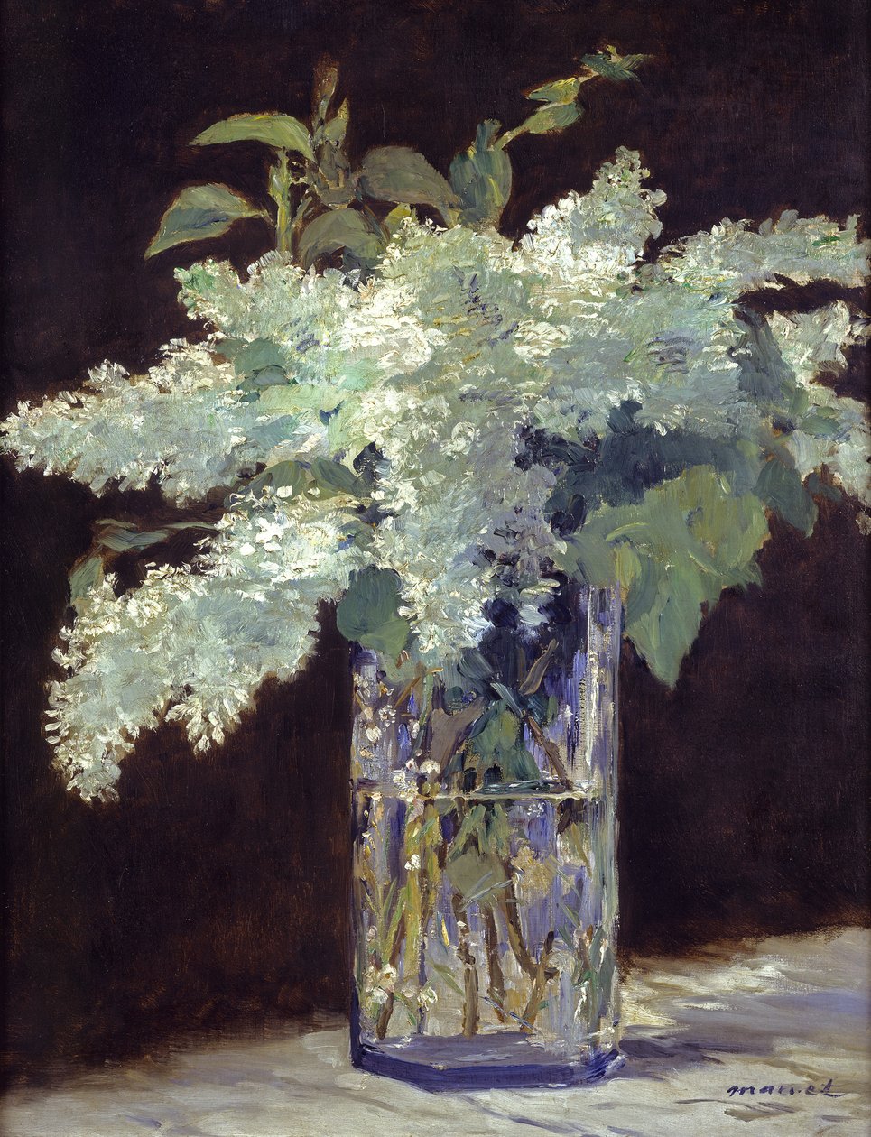 Le Bouquet de lilas - Édouard Manet
