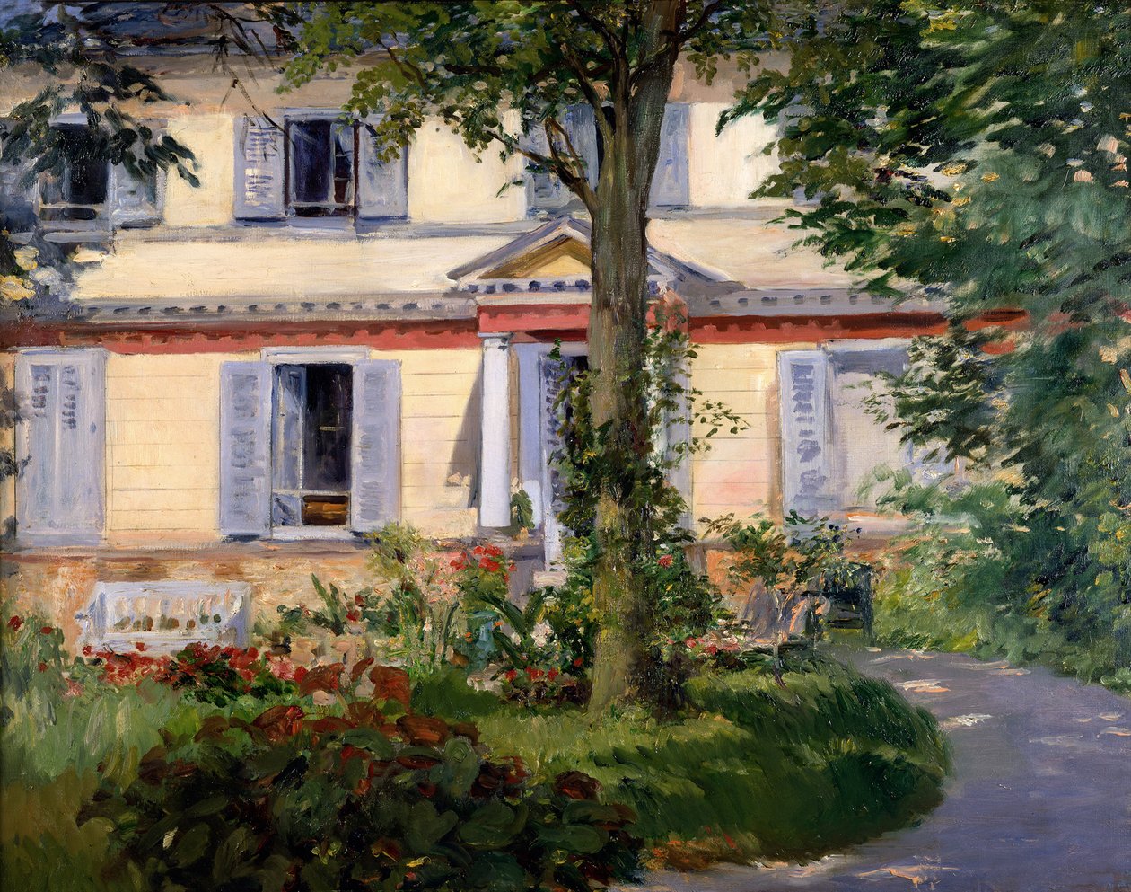 La maison à Rueil - Édouard Manet
