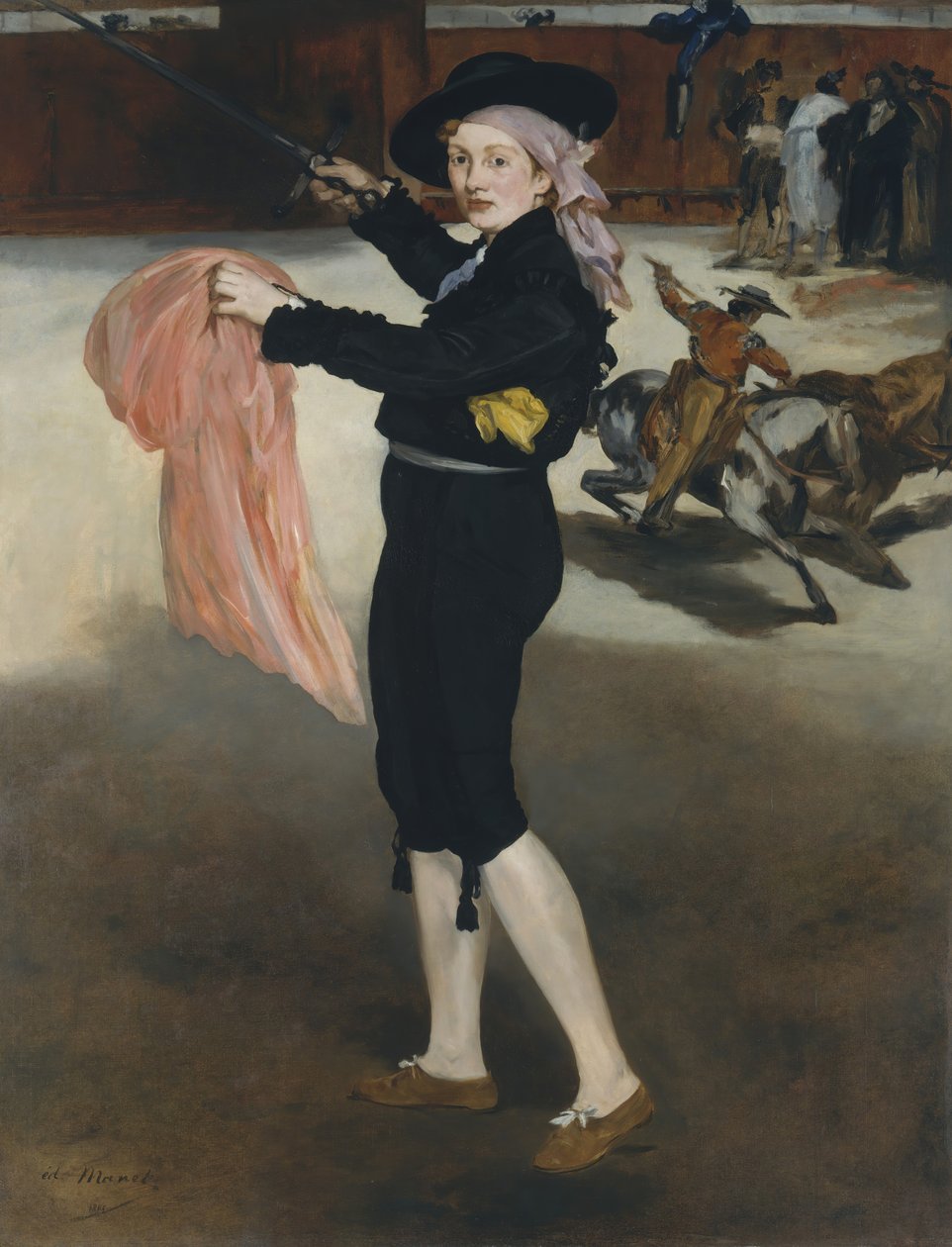 Mademoiselle V... en costume d