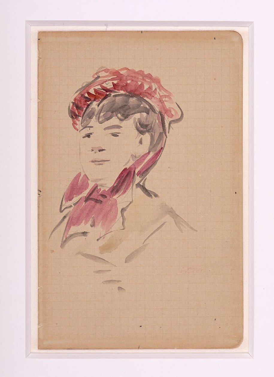 Manet - Portrait of Isabelle Lemonnier, circa 1880 - Édouard Manet