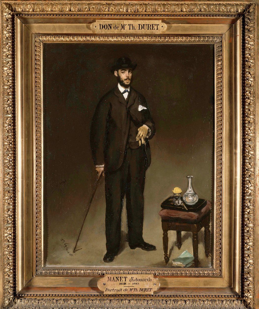 Portrait en pied de Théodore Duret (1838-1927) - Édouard Manet