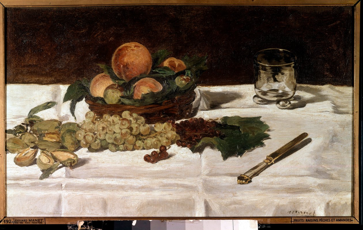 Nature morte, fruits sur une table - Édouard Manet