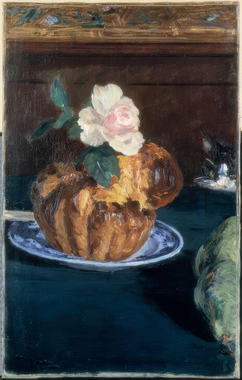 Nature morte à la brioche - Édouard Manet