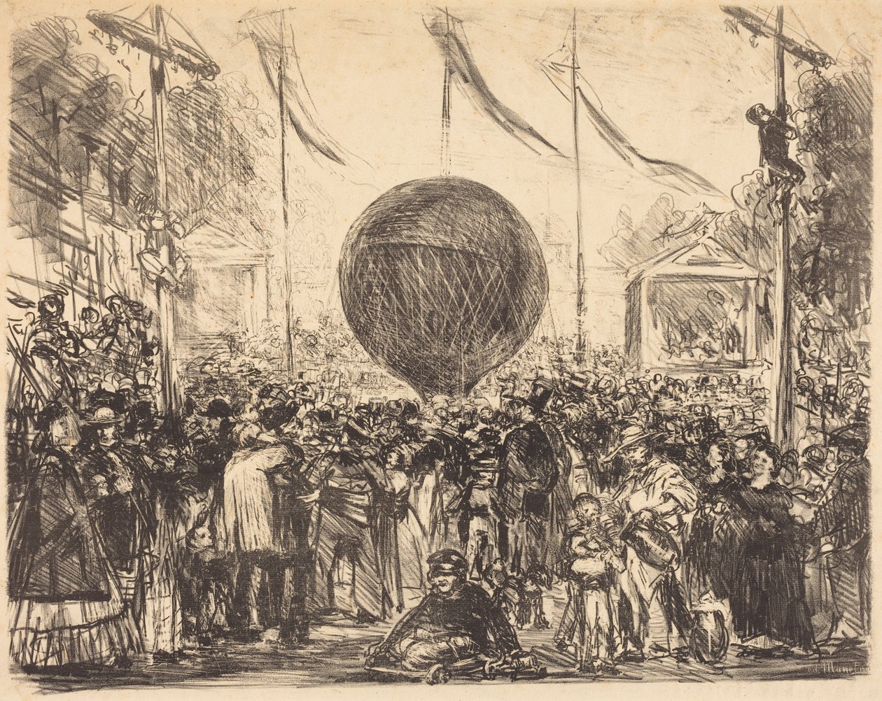 Le Ballon - Édouard Manet