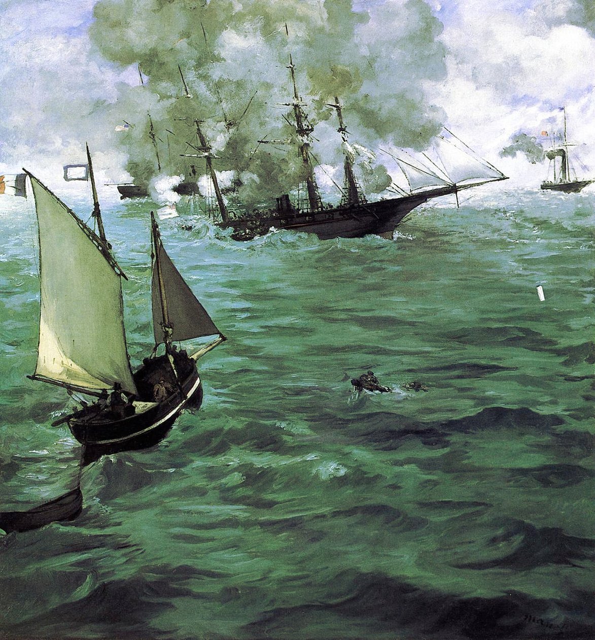La bataille du Kearsarge et de l
