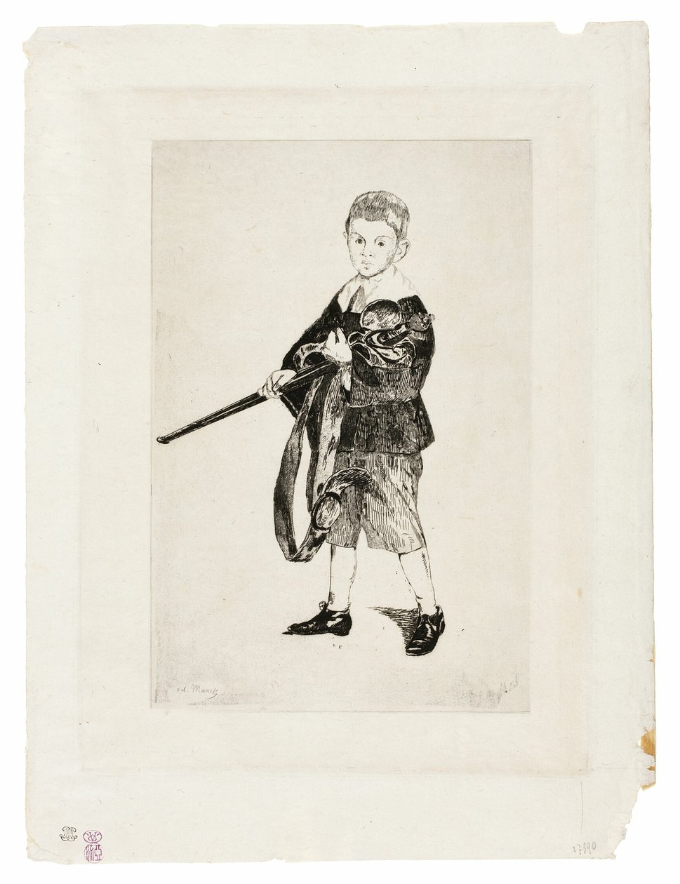 Le garçon à l
