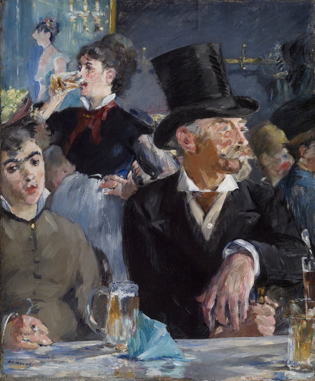 Le Café-Concert - Édouard Manet