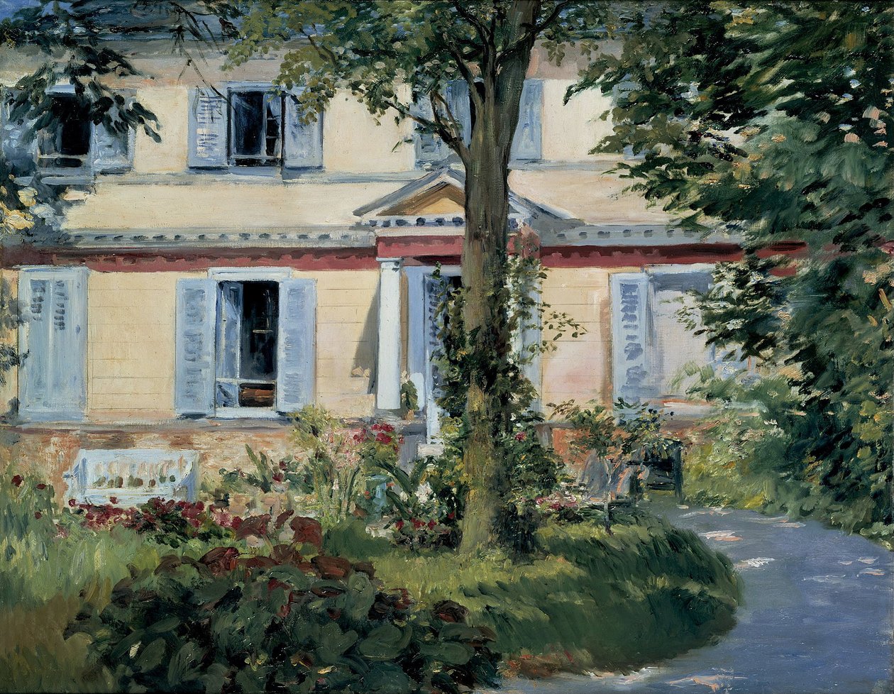 La maison de Rueil - Édouard Manet