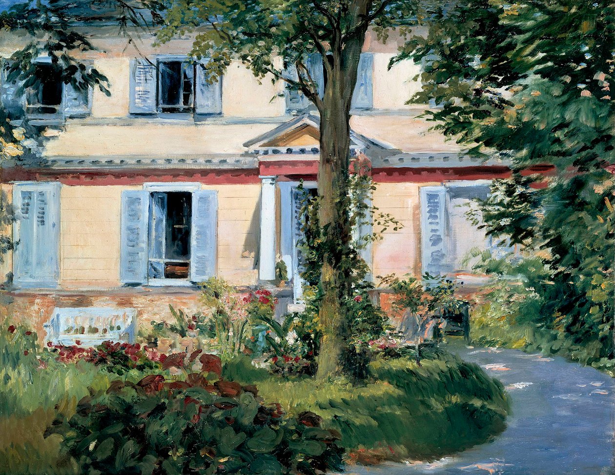 La maison à Rueil, 1882 - Édouard Manet