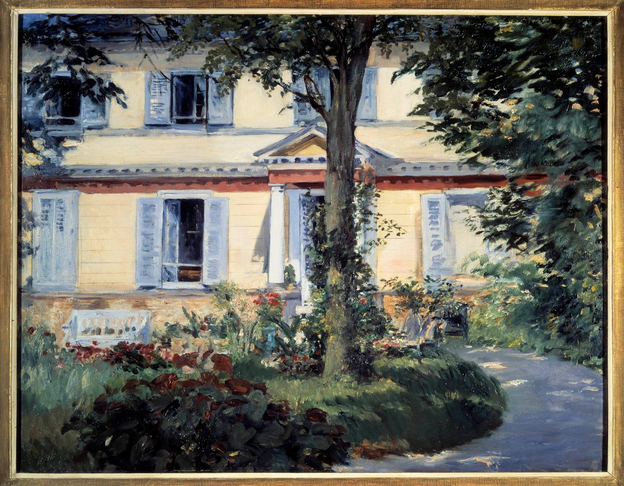 La Maison de Rueil - Édouard Manet