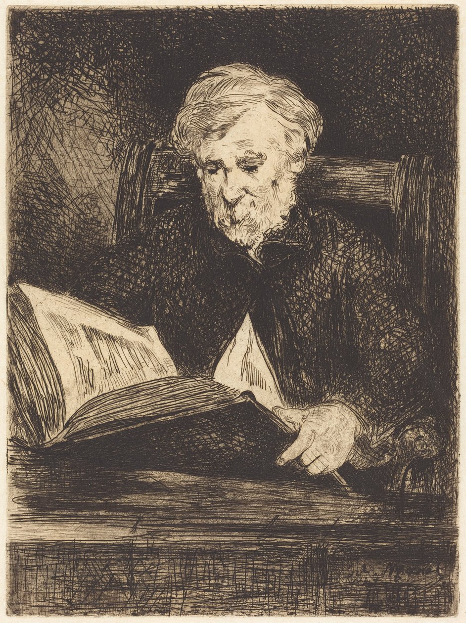 Le Liseur - Édouard Manet