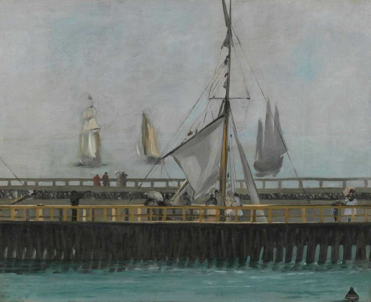 La jetée de Boulogne-sur-Mer, 1868 - Édouard Manet