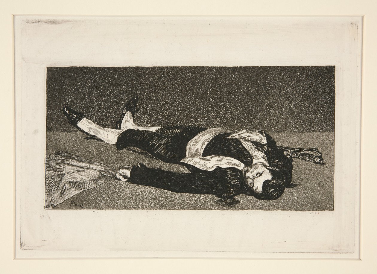Torero mort (Dead Toreador) - Édouard Manet