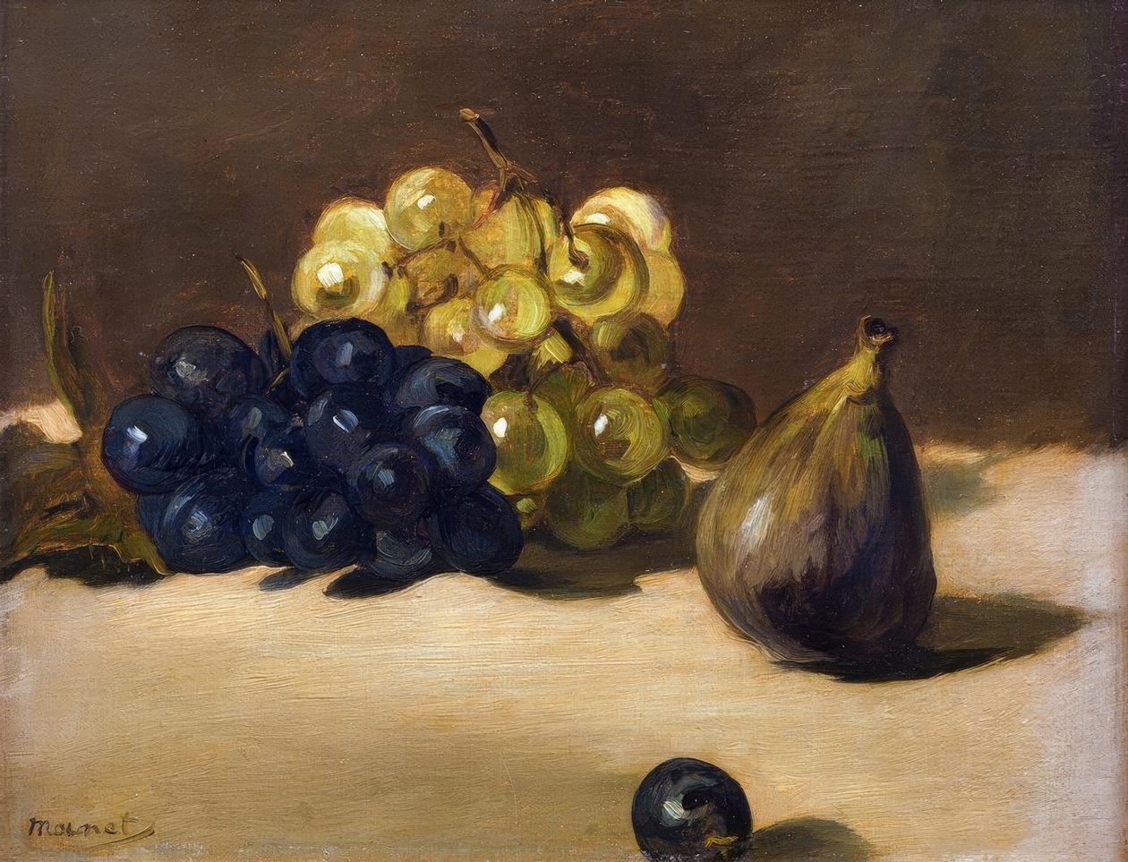 Raisins et figue - Édouard Manet