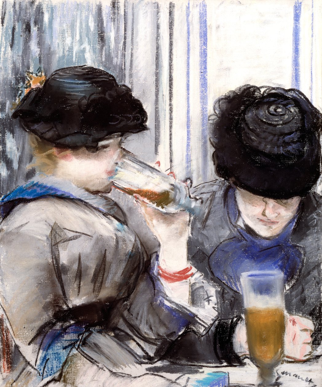 Femmes Buvant de la Bière - Édouard Manet