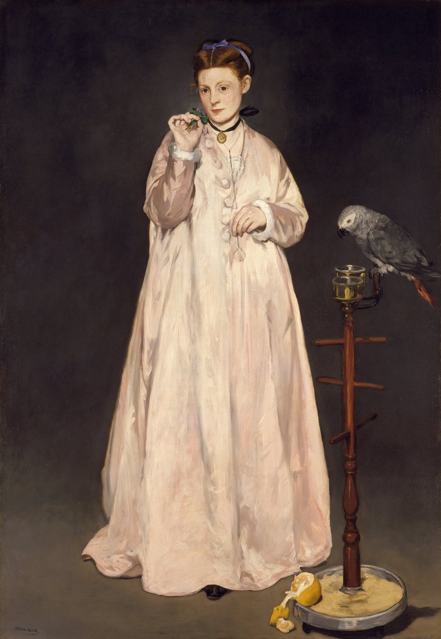 Jeune femme en 1866, 1866 - Édouard Manet