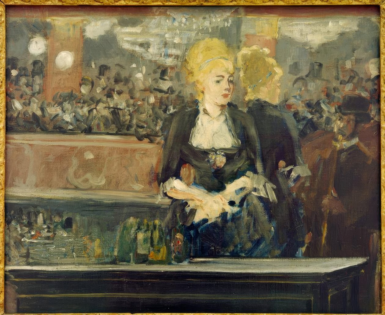 Étude pour le bar aux Folies-Bergère - Édouard Manet