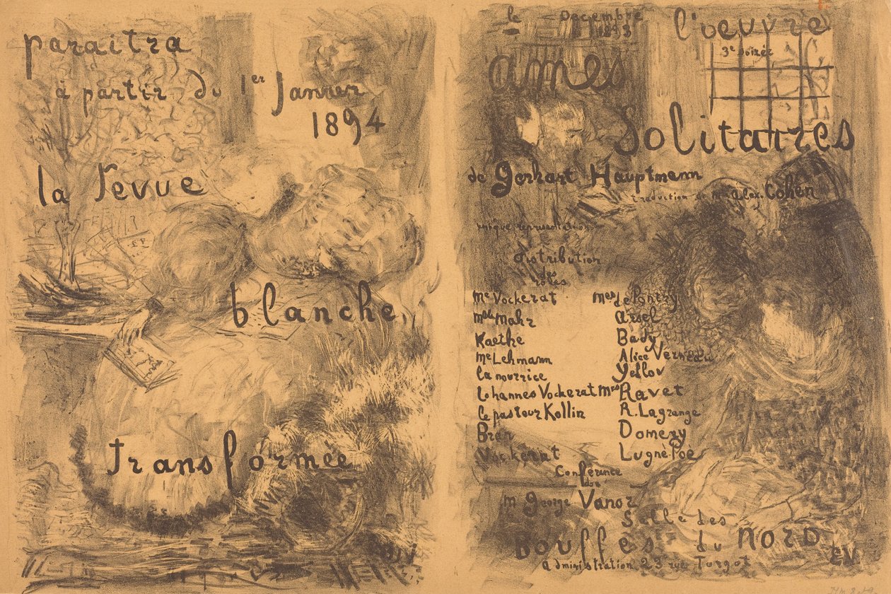 Einsame Seelen - Edouard Vuillard