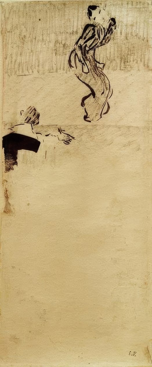 Au théâtre - Edouard Vuillard