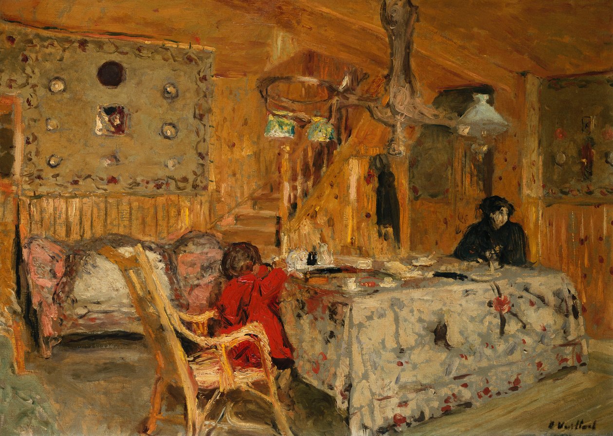 Denise Natanson et Marcelle Aron à la maison d