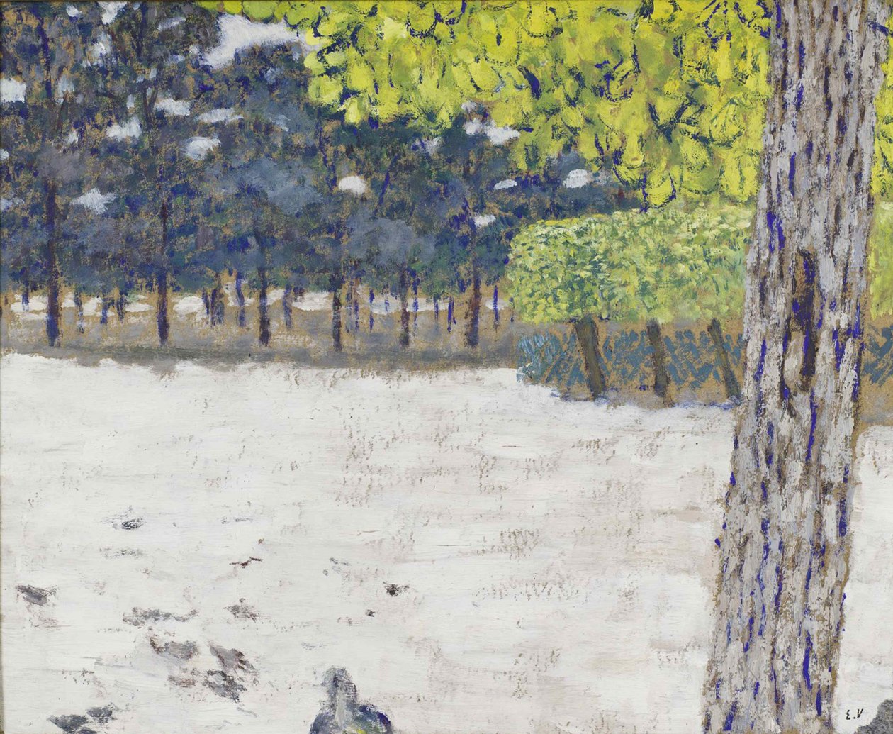Le Jardin des Tuileries - Edouard Vuillard