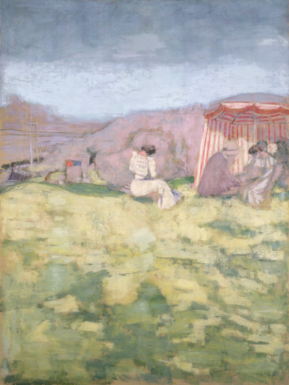 Sur la plage - Edouard Vuillard