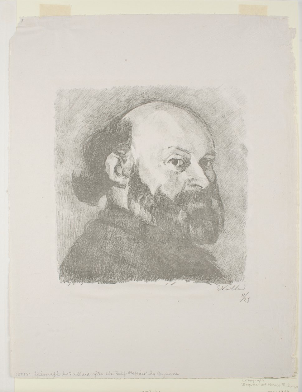 Portrait de Cézanne - Edouard Vuillard