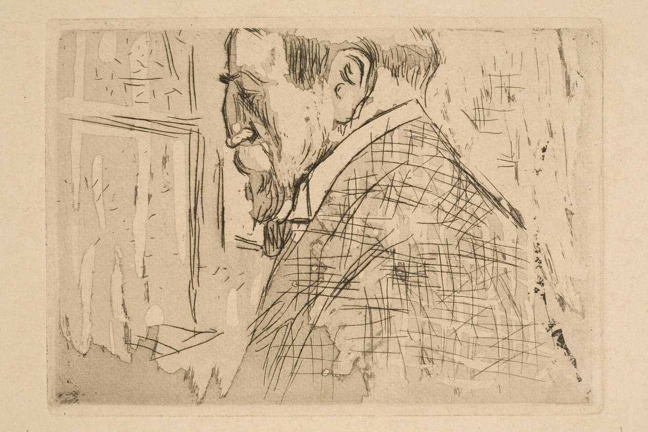Portrait de Théo Van Rysselberghe - Edouard Vuillard