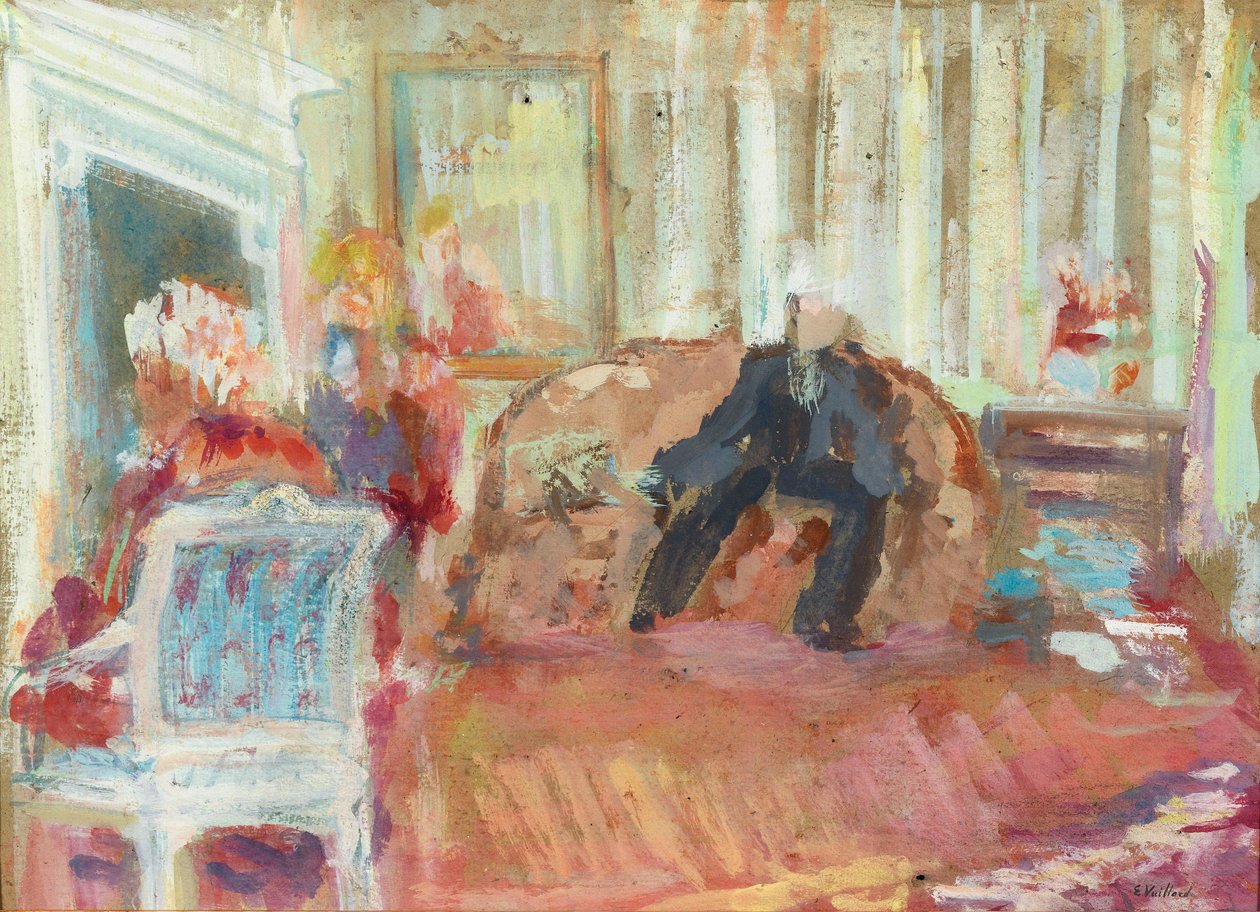 Die Wohnung der Hessels, Rue de Rivoli, Paris - Edouard Vuillard
