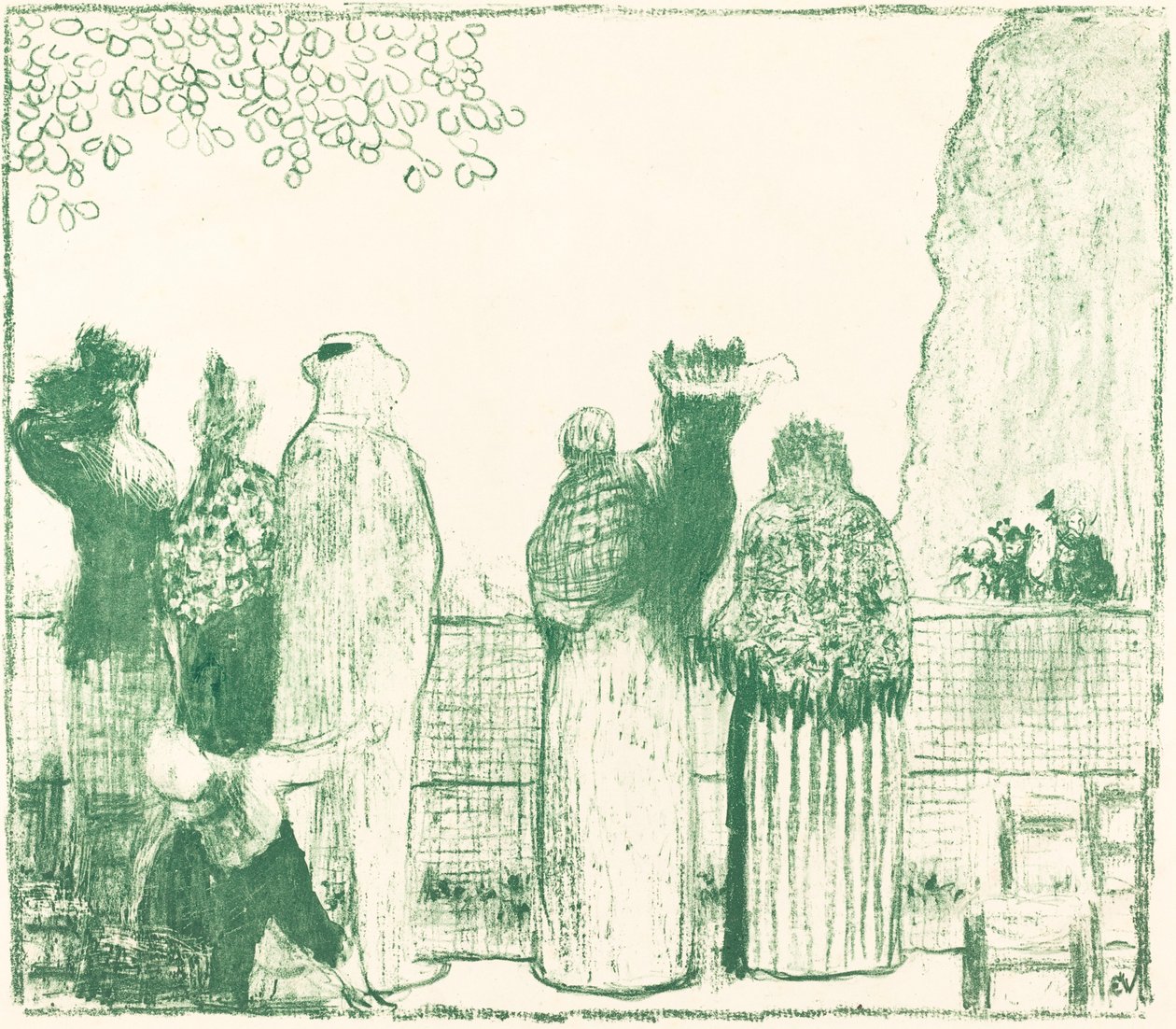 Les jardins des Tuileries - Edouard Vuillard