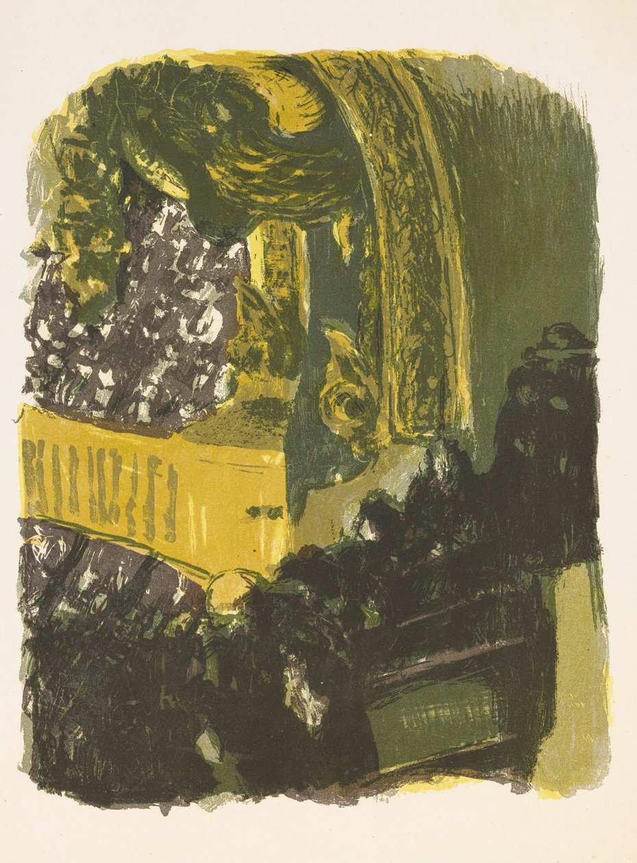 Eine Galerie im Gymnasium - Edouard Vuillard