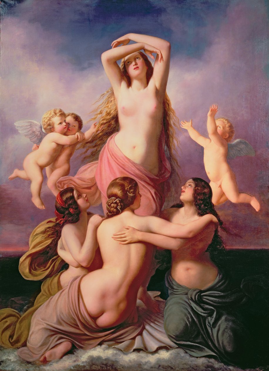 La Naissance de Vénus, 1846 - Eduard Steinbruck