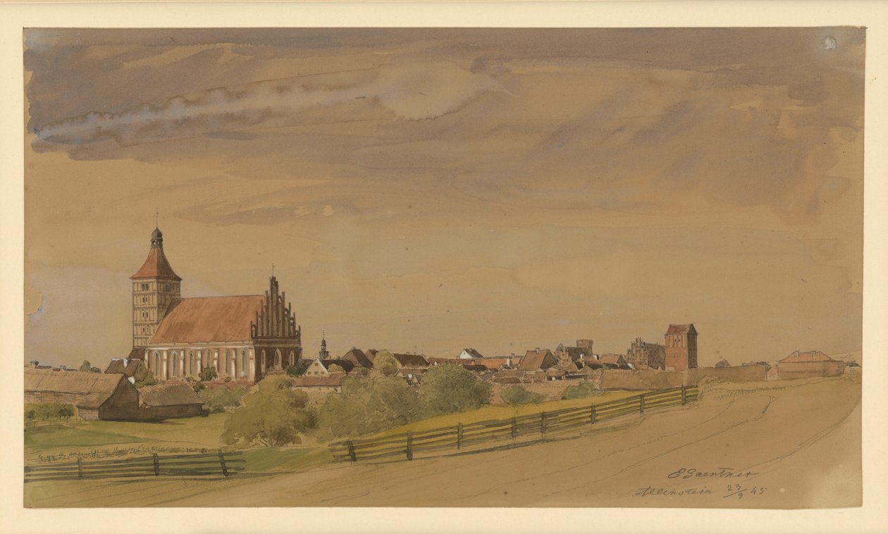 Allenstein - Eduard Gaertner