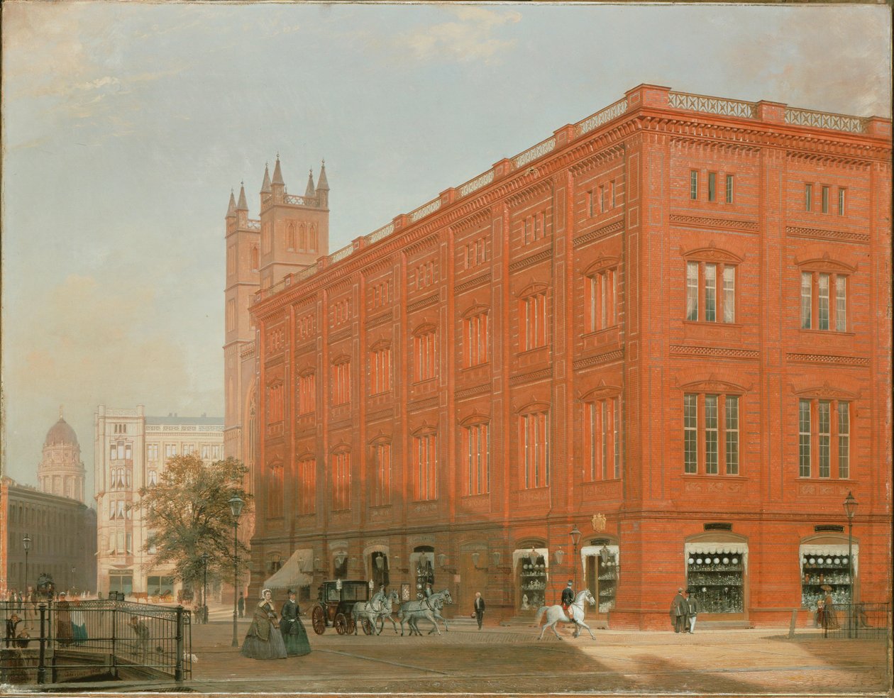 Vue de la Bauakademie à Berlin ... - Eduard Gaertner