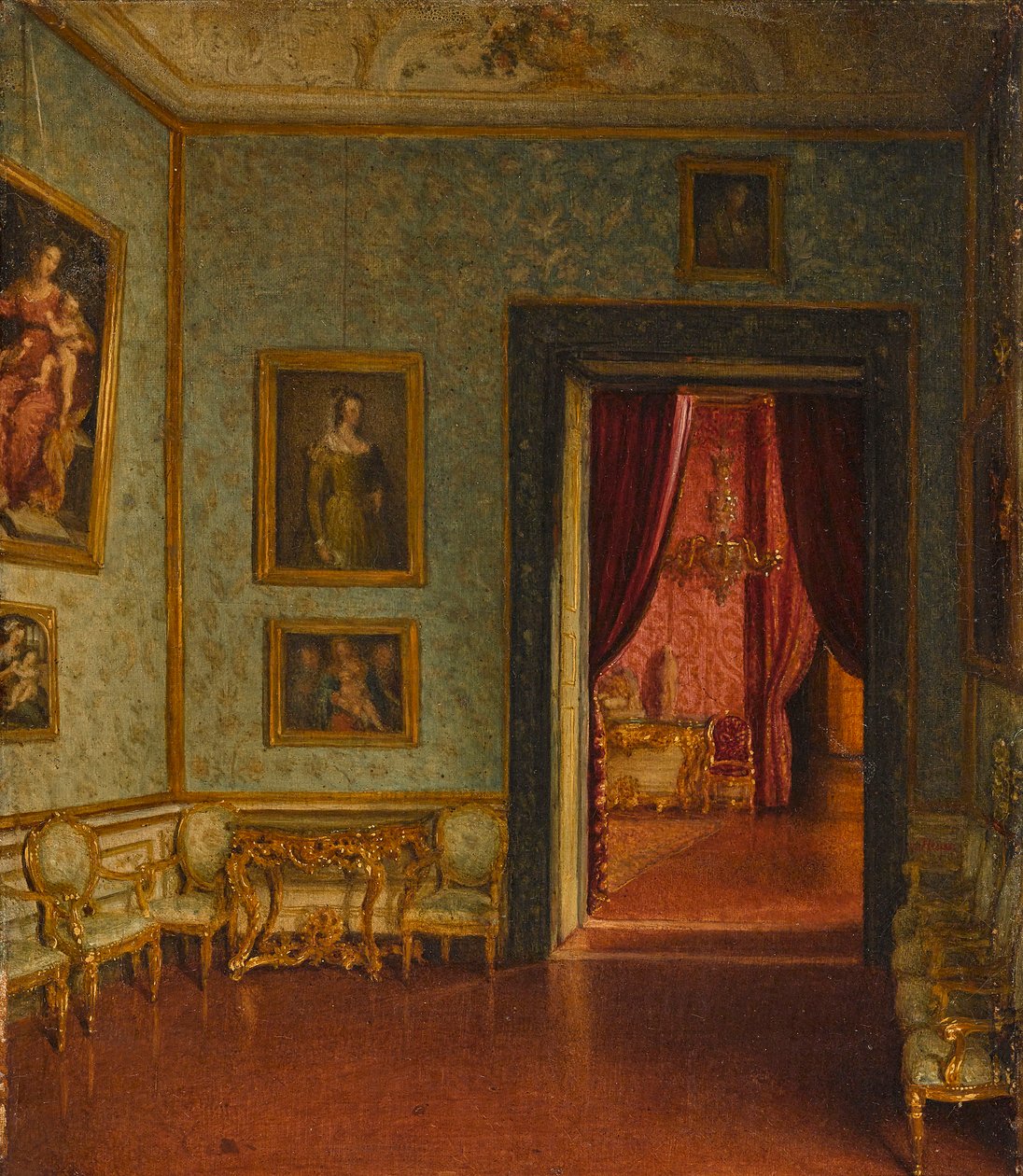 Palazzo Colonna. Vue sur la Sala del Trono - Eduard Heuss