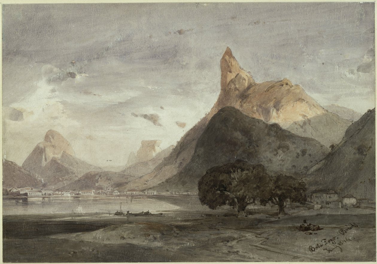 Botafogo à Rio de Janeiro - Eduard Hildebrandt