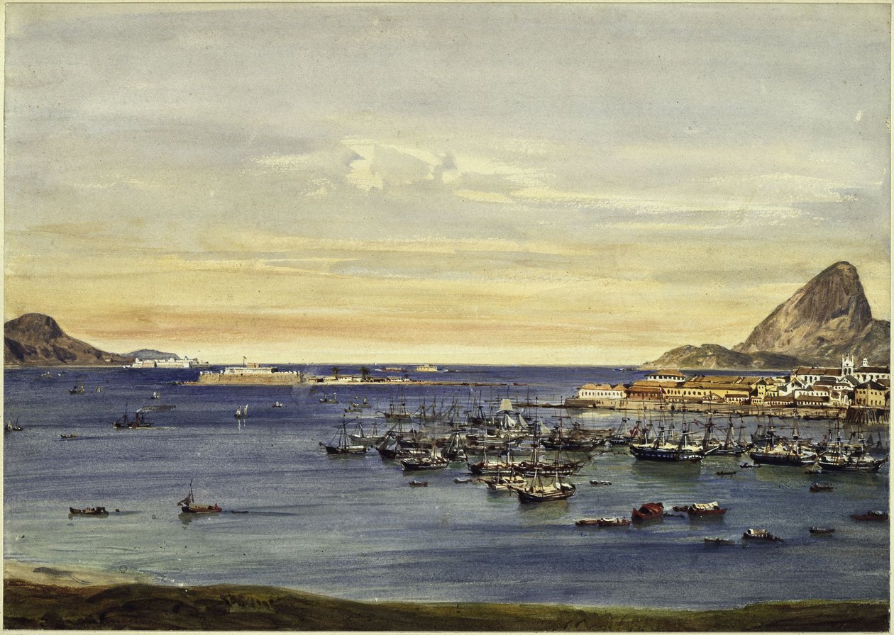 Baie de Rio de Janeiro - Eduard Hildebrandt