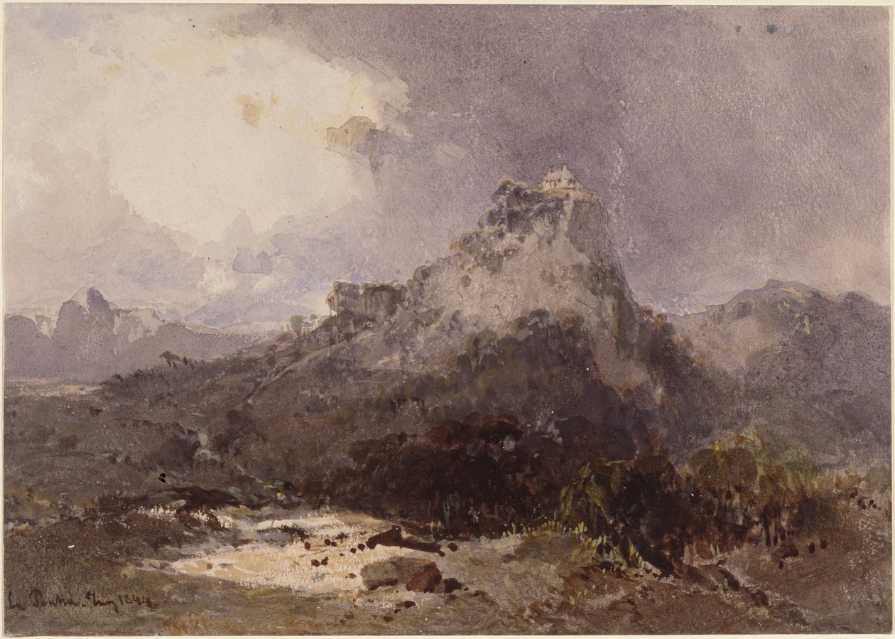 Paysage de haute montagne - Eduard Hildebrandt