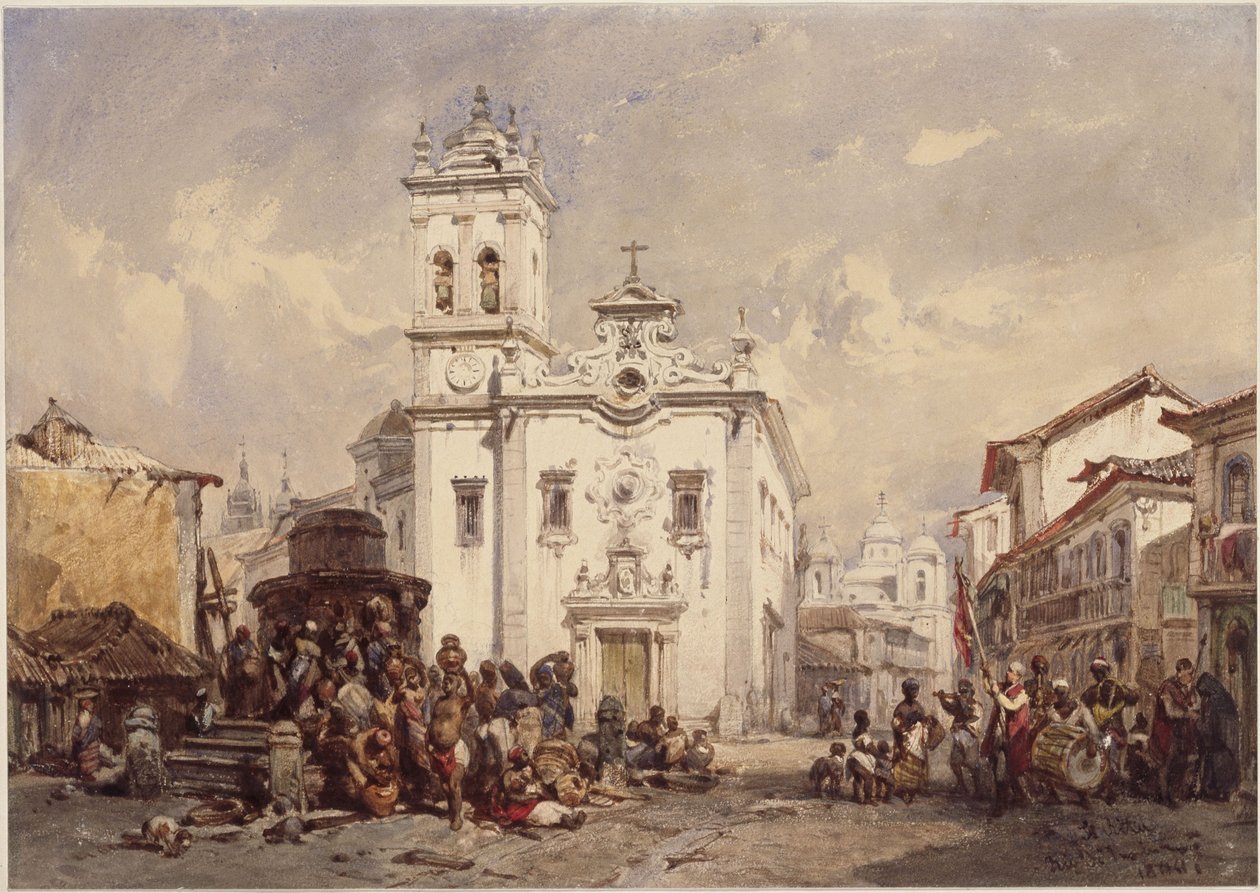 Église Sainte-Rita, Rio de Janeiro - Eduard Hildebrandt