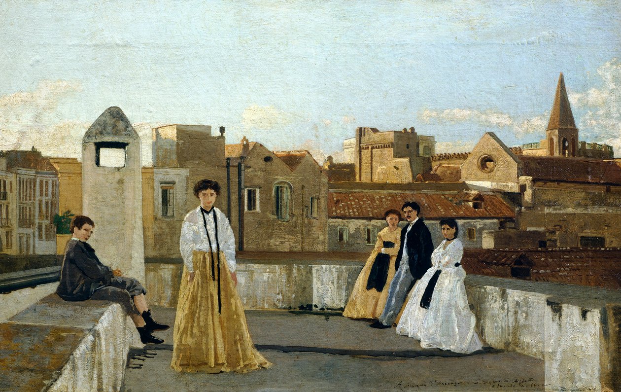 La terrasse - Eduardo Dalbono