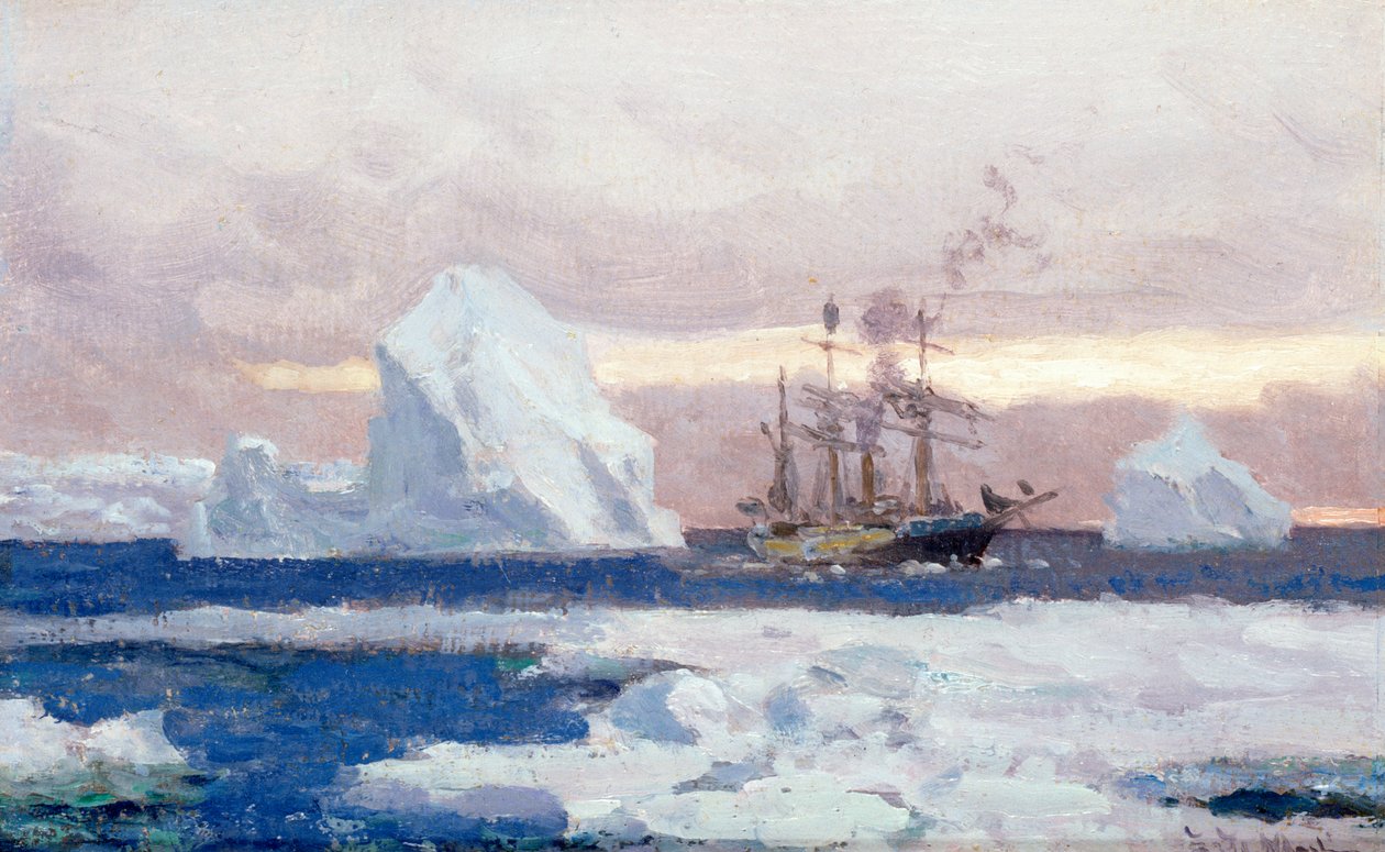 La Corvette Argentine Uruguay en Antarctique - Eduardo de Martino