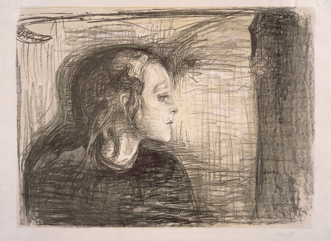 La Fille malade - Edvard Munch