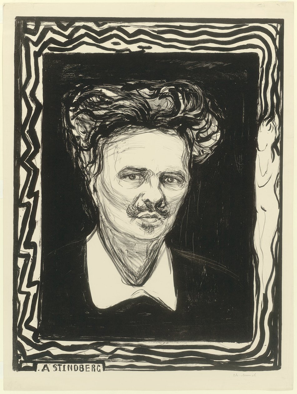 August Strindberg - Edvard Munch