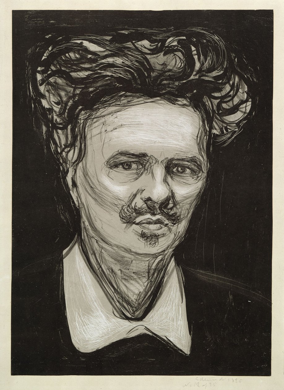 August Strindberg - Edvard Munch