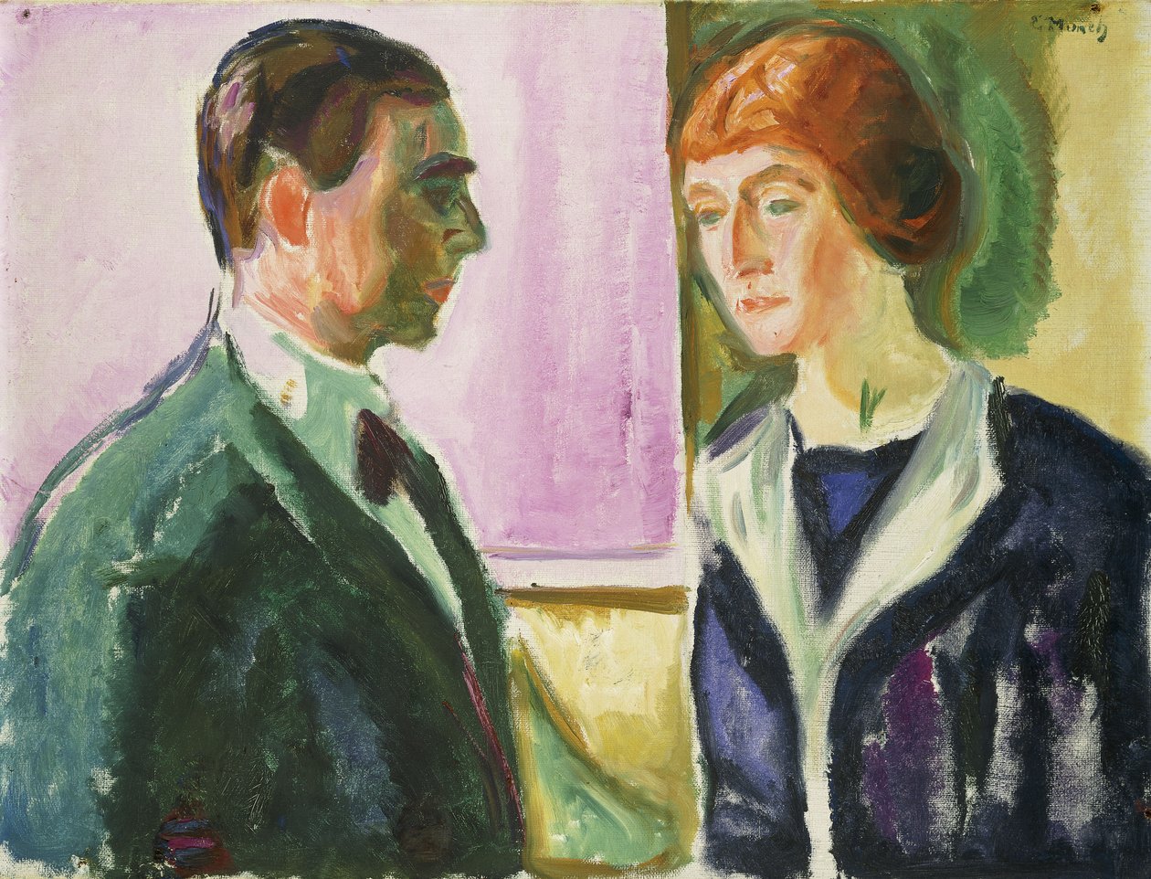 Adieu (Double Portrait de Hugo et Kathe Perls), vers 1912 - Edvard Munch