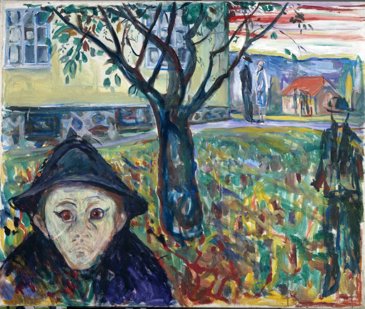Jalousie dans le jardin - Edvard Munch