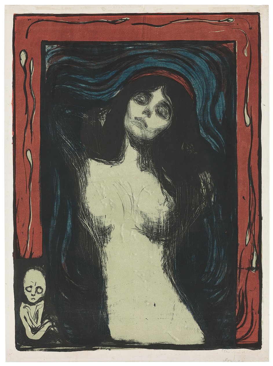 Madonna - Femme Aimante - Edvard Munch